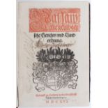 Nassau-Catzenelnbogische Ordnung 1616
Rechtsbücher des 15./16. Jahrhunderts. - Nassau-