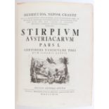 Crantz, Stirpium Austriacarum. 1769
Crantz, H. J. N. Stirpium Austriacarum. Editio altera aucta. 2