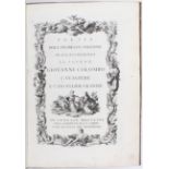 Poesie per l'ingresso di Giov. Colombo
Festbücher. - Venedig. - Poesie per l'ingresso solenne di sua