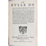 Gregorius XIII., Bulle
Gregorius XIII., Papst. La Bulle de la confirmation et concession des