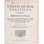(Spinoza), Tractatus theol.-politicus
(Spinoza, B.). Tractatus theologico-politicus, continens