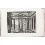 Piranesi, Antichità Romane. Fragment
Rom. - Piranesi, G. B. Antichità Romane. Tafelfragment. (