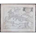 Mittelmeer. Rossi 1710 / 2 Bll.
Mittelmeer. "Geographia Patriarchalis tabula geographica...".