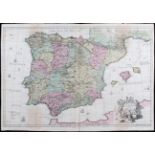 Spanien. Senex
Spanien. "A correct map of Spain & Portugal". Altkol. Kupf.-Kte. von J. Senex, um