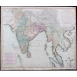 "East Indies". Jefferys-Rennel-Laurie
Südostasien. "A new general map of the East Indies, exhibiting