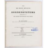 Argelander, Bewegung des Sonnensystems
Argelander, F. W. A. Ueber die eigene Bewegung des