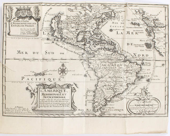 Fer, Introduction a la géographie
Fer, N. de. Introduction à la géographie. 2e éd. Paris 1717. (20: - Image 4 of 5