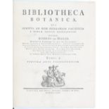 Haller, Bibliotheca Botanica. Bd. 1
Haller, A. v. Bibliotheca Botanica. Qua scripta ad rem herbariam