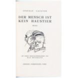 Lackner/Beckmann, Der Mensch
Beckmann, M. - Lackner, S. (d. i. E. Morgenroth). Der Mensch ist kein