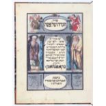 Pessach-Haggadah. Faks. 2 Bde.
Faksimiles. - Pessach-Haggadah. Codex Orientalis 7 der Hessischen