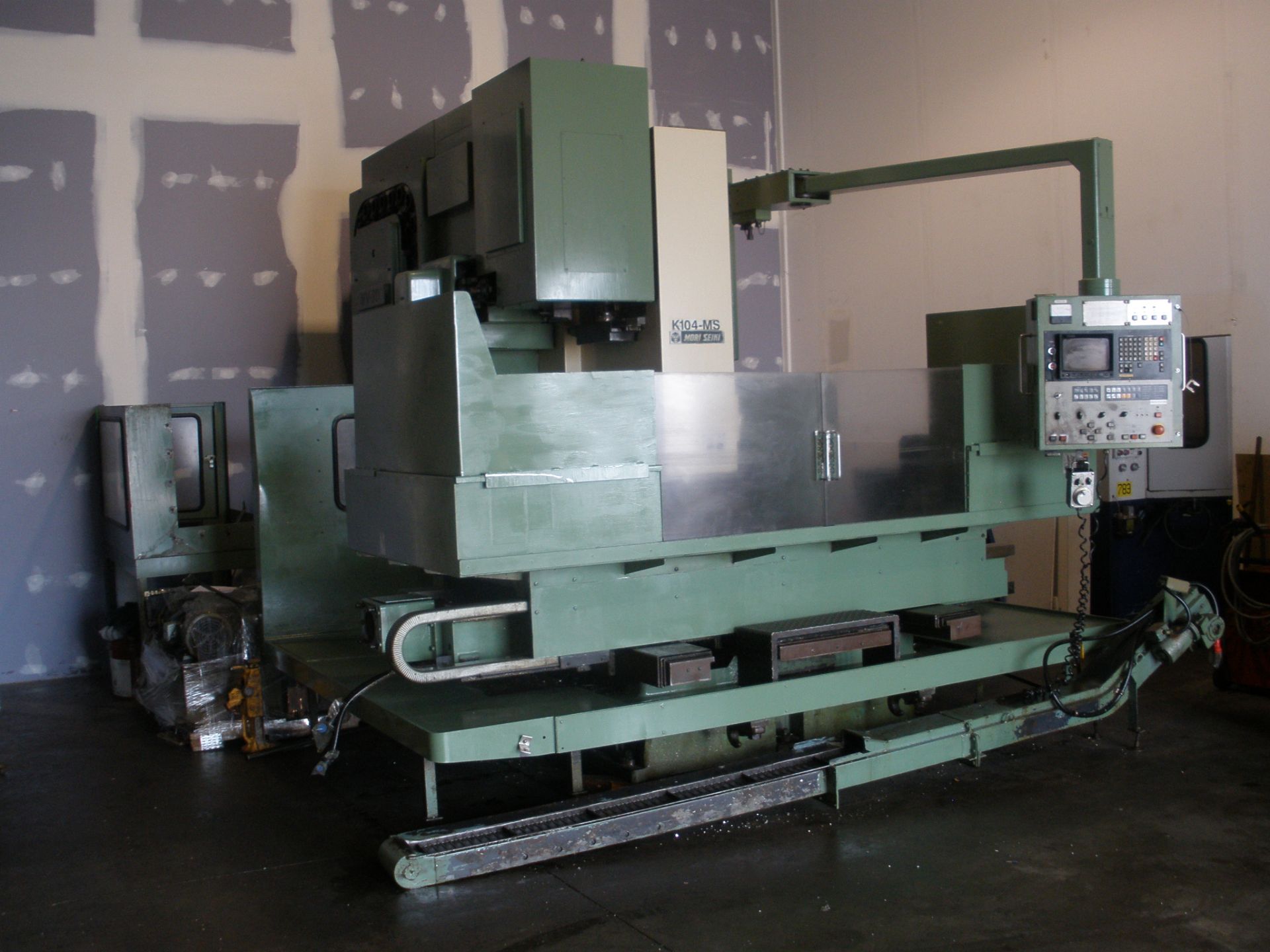 Mori Seiki MV 80 CNC Mill VMC W/4th Axis Drive - Image 2 of 12