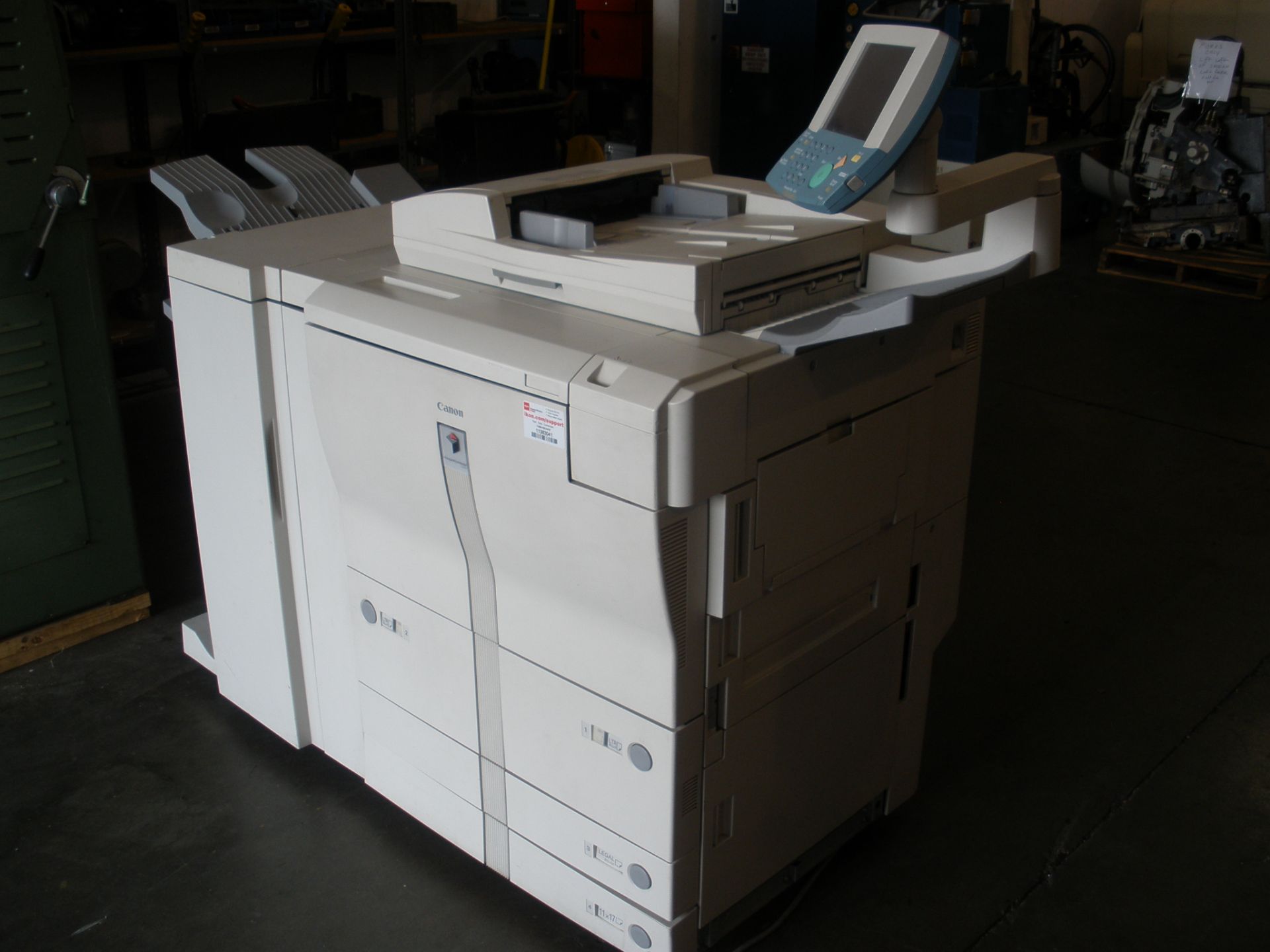 Cannon Image Runner Model 105 Copy Machine Counter 13299482 Copy’s W/Video - Image 2 of 12