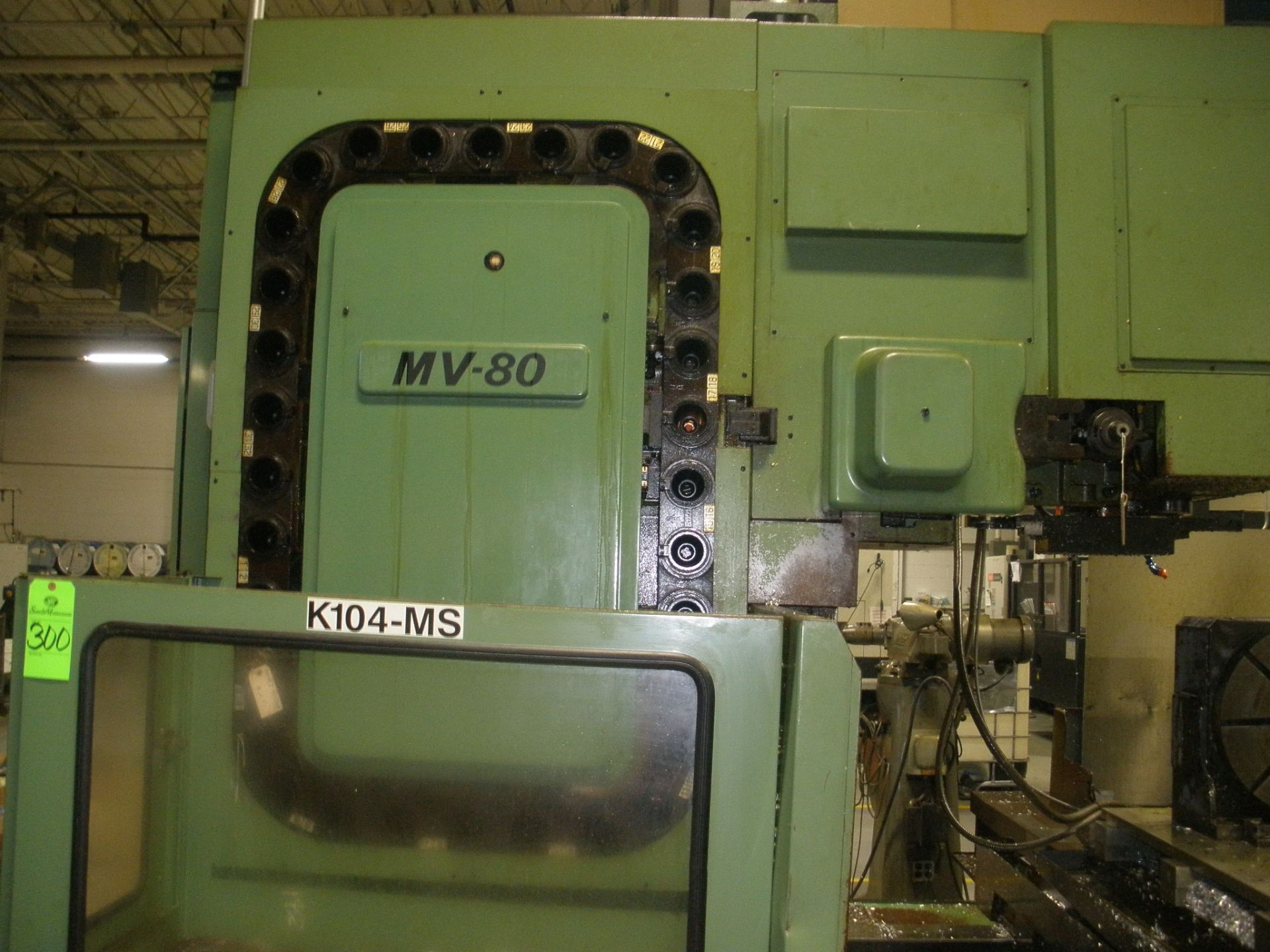 Mori Seiki MV 80 CNC Mill VMC W/4th Axis Drive - Image 9 of 12