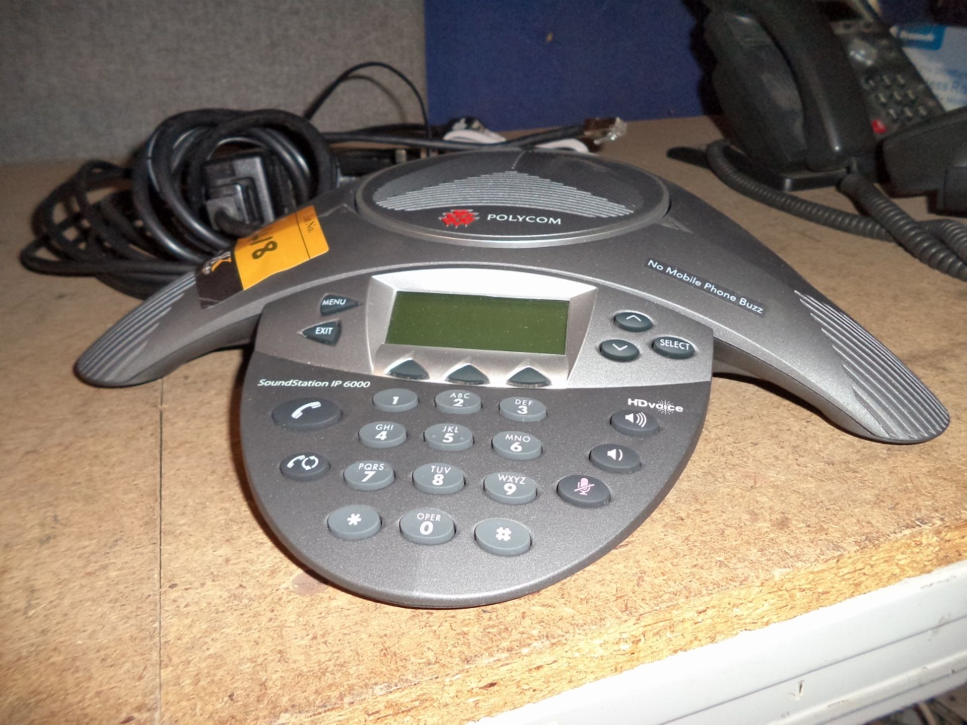 Polycom Sound Station IP6000 VOIP conference phone, with HD voice, no mobile phone buzz, the - Image 5 of 5