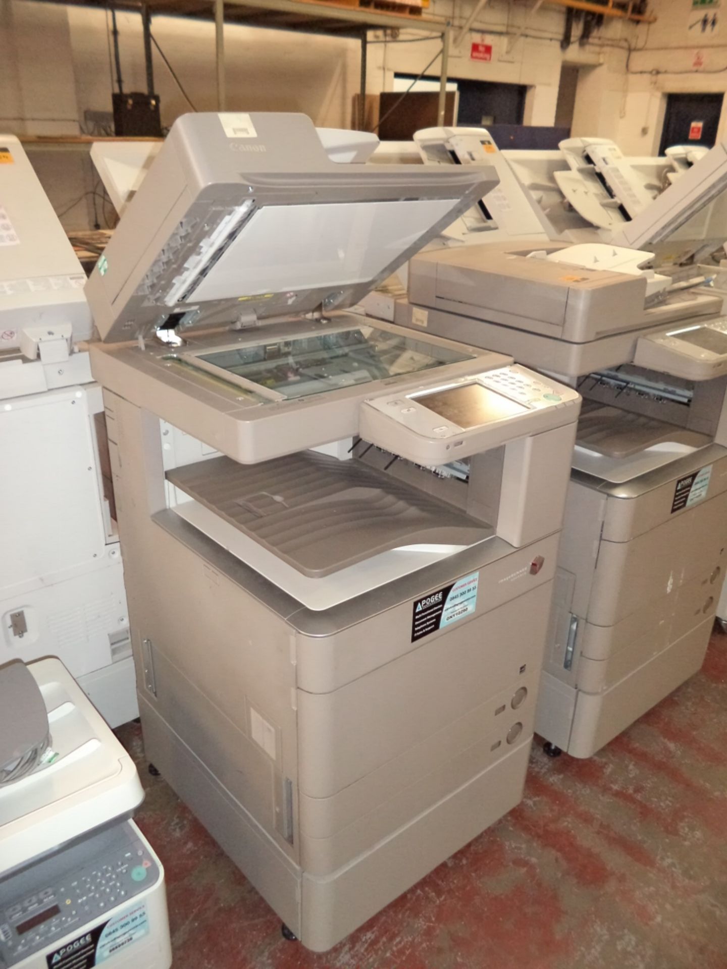 Canon Image Runner Advance model C5035i floorstanding colour copier with 2 off A3/A4 paper - Image 2 of 11