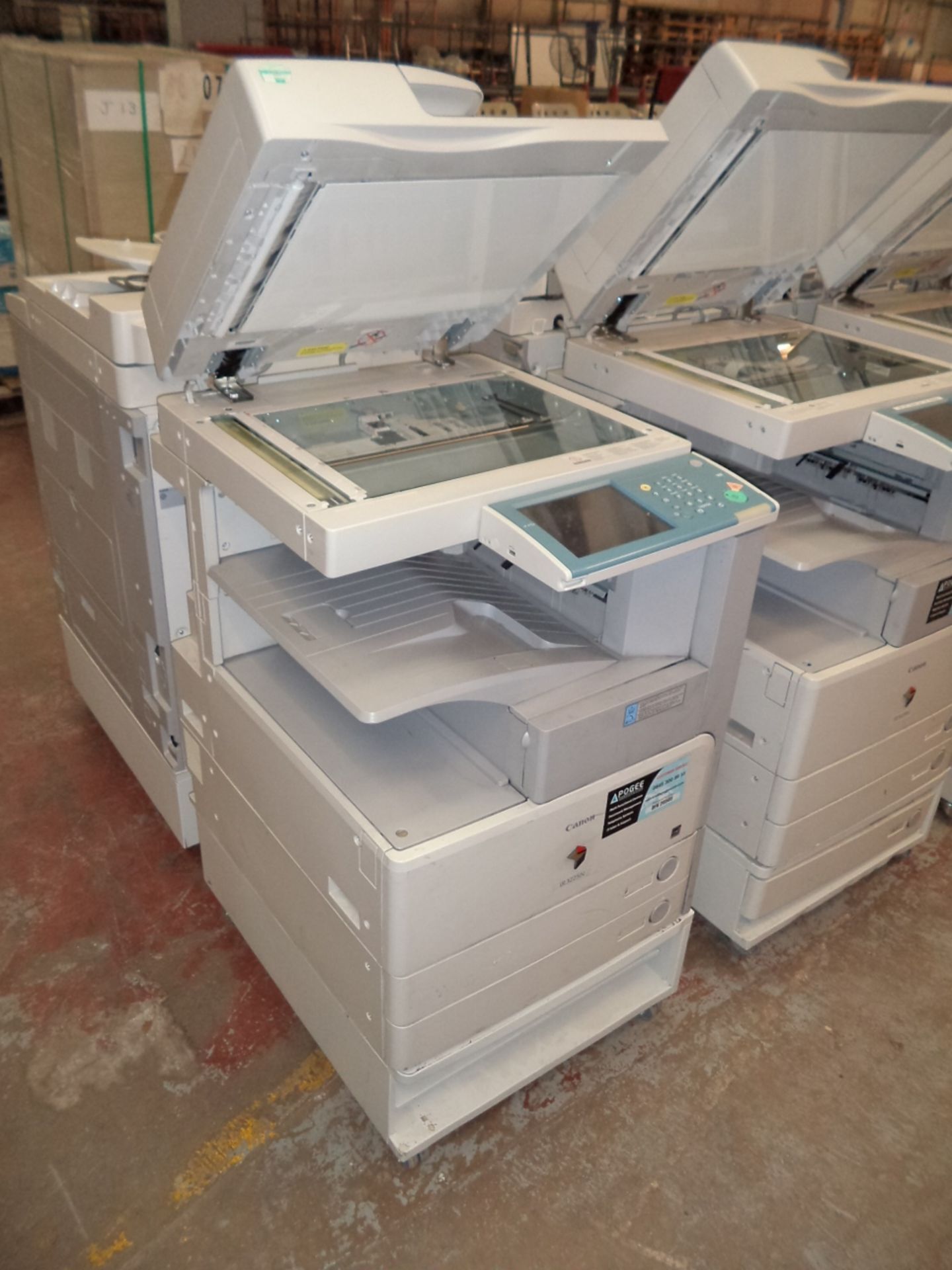 Canon model IR3225N floorstanding copier incorporating 2 off paper cassettes each adaptable for A3 - Image 2 of 2