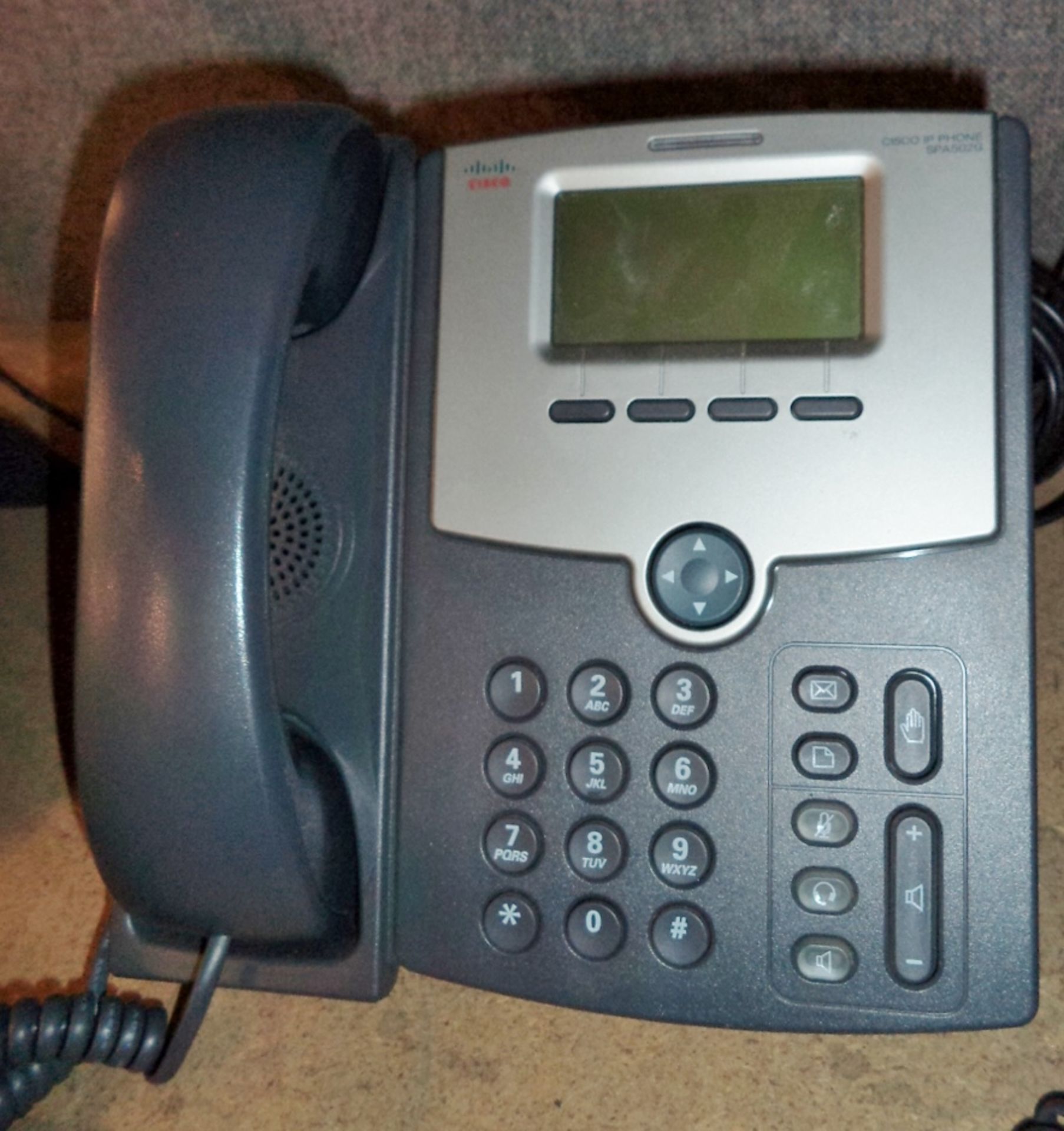8 off Cisco IP phones model SPA502G - Image 2 of 5