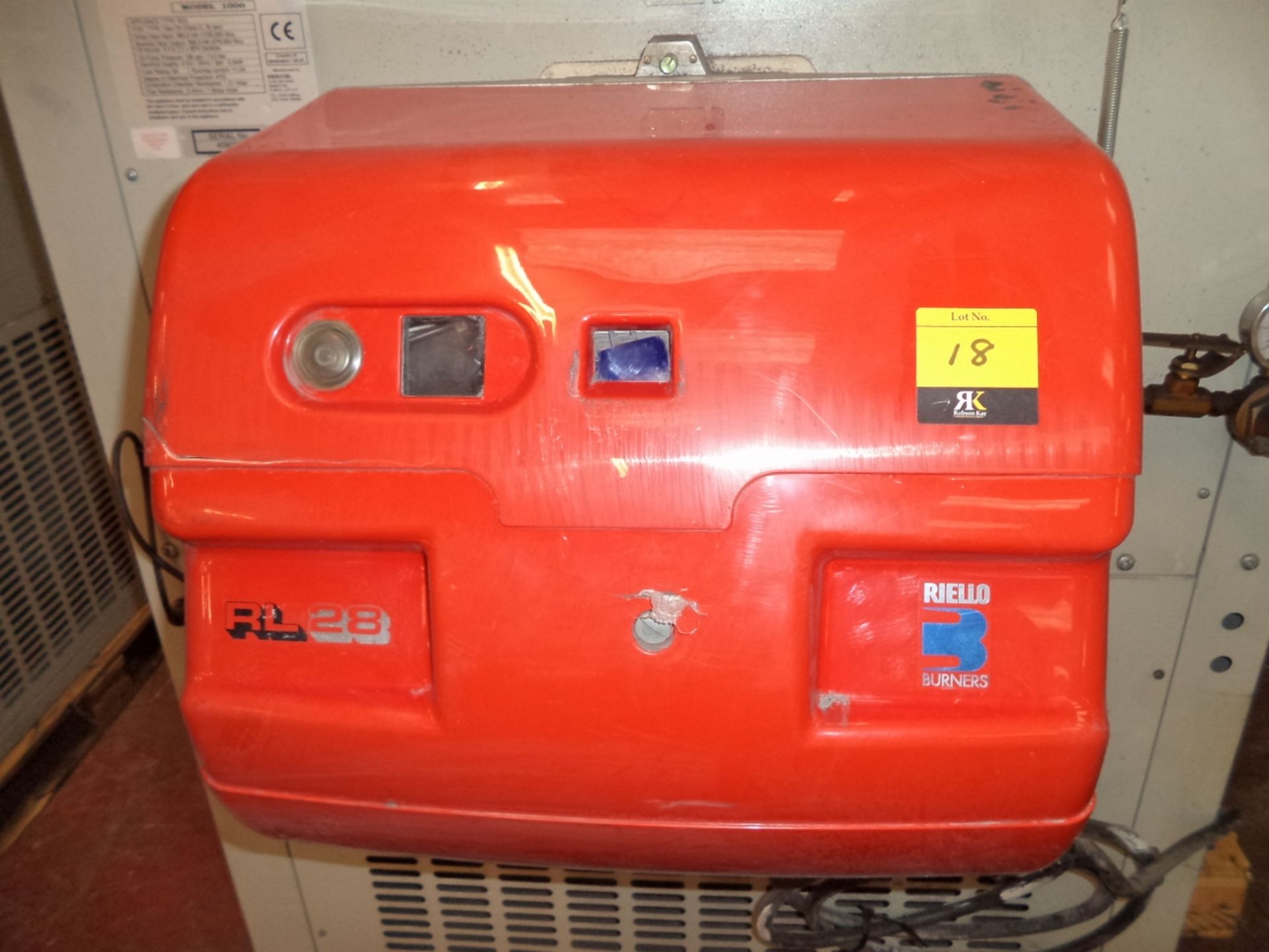 Benson oil-fired air heater model 1000, appliance type B23, fuel type gas oil (Class D, 35 sec), - Image 5 of 5
