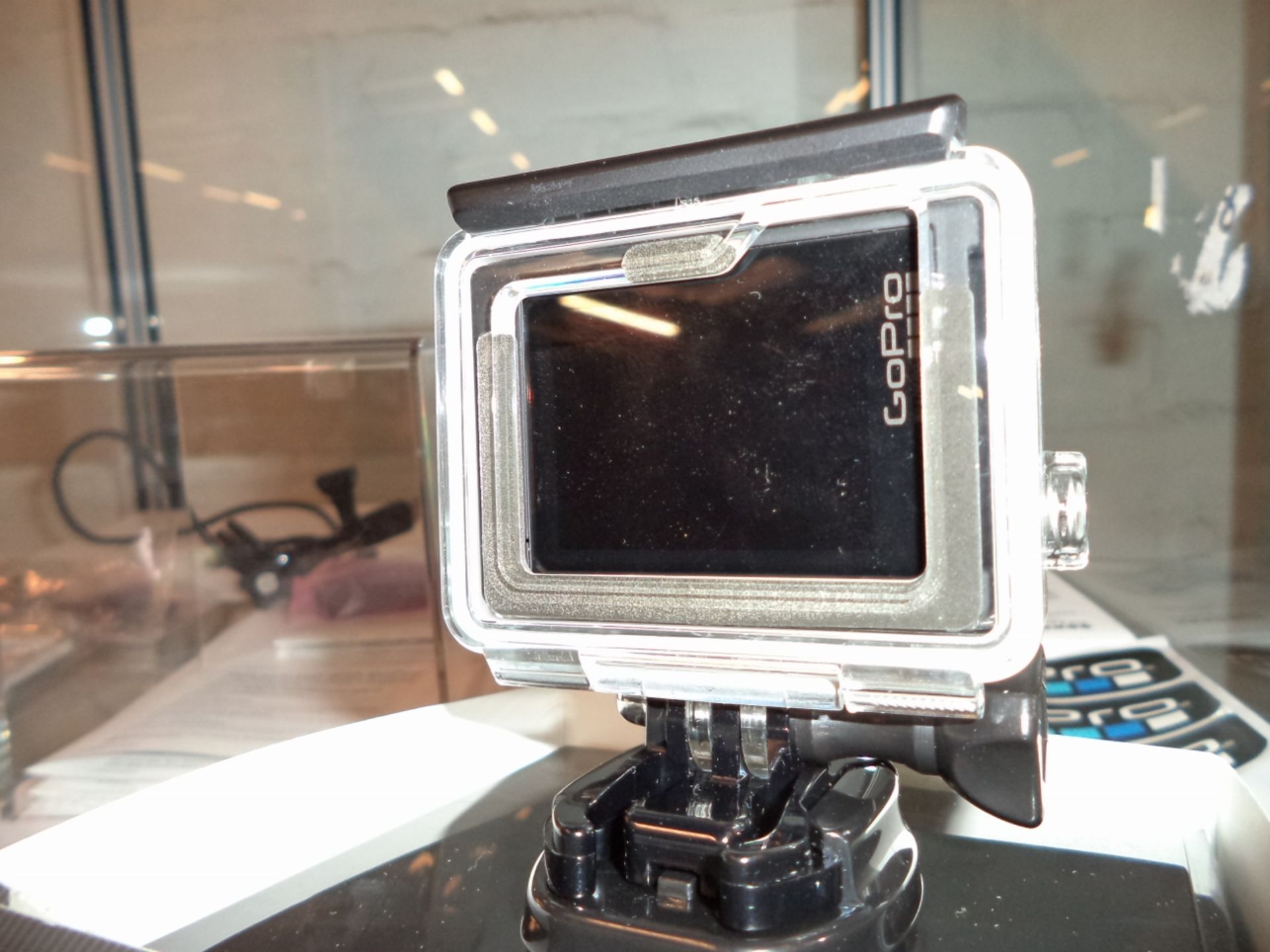 GoPro HERO4 Silver edition action video camera with built-in touchscreen display, box, manuals and - Image 3 of 11