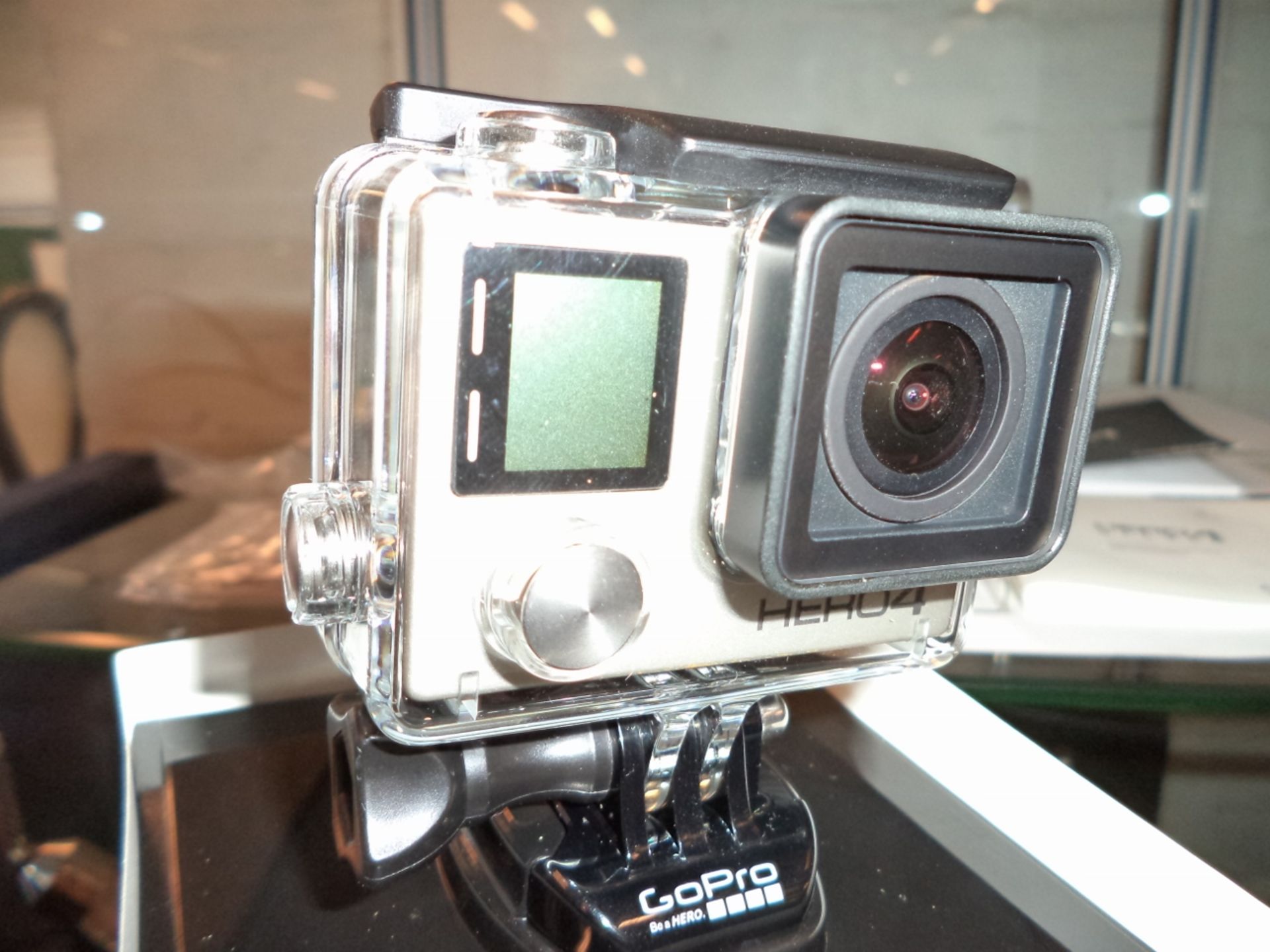 GoPro HERO4 Silver edition action video camera with built-in touchscreen display, box, manuals and - Image 4 of 11