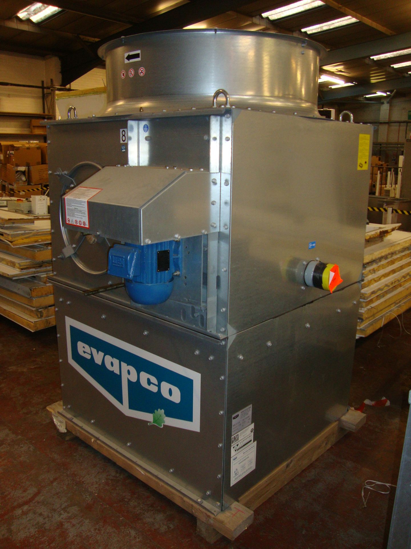 NEW & UNUSED Evapco cooling tower & condenser, Sabroe reciprocating compressor & Unisab III control - Image 29 of 46