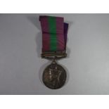 A General Service Medal with Palestine 1945-48 clasp to 14270801 Sigmn. E. Blatchford, R. Sigs