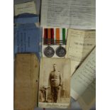 A Q.S.A. and K.S.A. pair of Boer War medals to 4743 Pte. J. Warner, 2. Rl. Berks. Regt. together