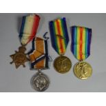 A 1914-15 Star and WWI War Medal pair to T-3998 Dvr. W. Evans, A.S.C. (officially numbered T1-3989