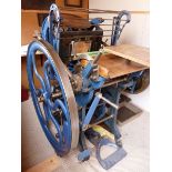 An Arab Crown Folio power operated printing press - all interested parties please apply via email