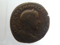 A Gordian III, Roman Empire coin, AD 238-244