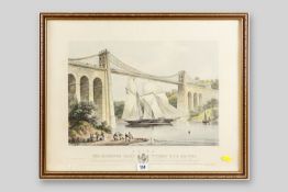 A 20th Century copy of a coloured print of a 19th Century coloured lithograph originally published