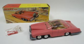 A boxed Dinky Toys 'Lady Penelope's FAB 1' (No.100) Condition: box and vehicle excellent, complete