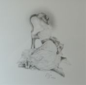 KAY BOYCE a pair limited editions from 500 - 'Untitled', signed in pencil, 14 x 14ins (36 x 36cms)