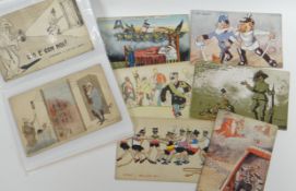 An interesting collection of thirty-three early twentieth century Italian picture-postcards, many of