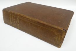 A volume of 'Livingstone's Missionary Travels in South Africa' by David Livingstone. With ink