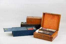 A collection of over three hundred Magic Lantern slides, various subjects including plants and