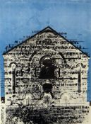 JOHN PIPER 1964 Curwen Archive lithograph (Levinson 175)  - 'Swansea Chapel', unsigned, 28 x