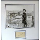 RICHARD BURTON autograph and photograph - original front-of-house still black and white photograph