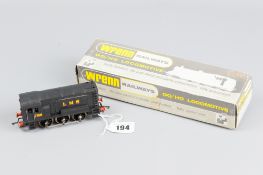 A Wrenn W2233 no. 7126 Class 08 diesel shunter, LMS black, (mint, boxed with instructions), a