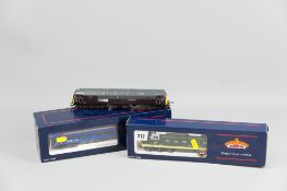 Two boxed Bachmann branch line trains, a two pack 31-505 First North Western, a 32-525 Class 55