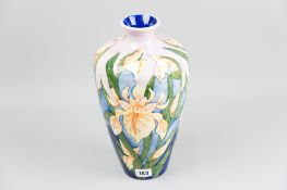 A Moorcroft pottery 'Windrush' shouldered vase, painted and impressed marks to the base, dated 2000,