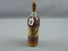 A 1953 bottle of Chateau D'Yquem