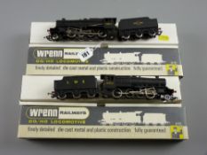 A Wrenn W2224 and a W2225 BR and LMS 2-8-0 freight locomotives, numbers 48073 and 8042, both mint,