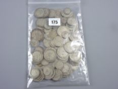 A small parcel of old English silver coinage