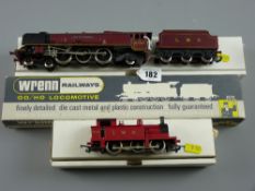 A Wrenn W2242 LMS City of Liverpool, number 6247 with tender, excellent, boxed with instructions, 32