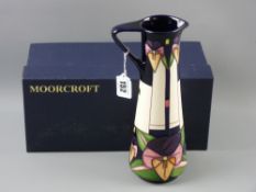 A Moorcroft pottery 'Trilogy' ewer, standard impressed marks dated 2006, 24.5 cms high, in excellent