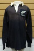 A 1945/1946 2nd New Zealand Expeditionary Force rugby-jersey from their one and only tour of Great