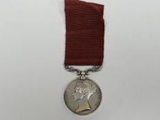 Victorian Indian Army Meritorious Service Medal 1848 unnamed as issued