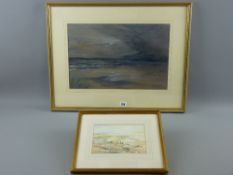 DONALD BALL pastel - coastal scene, signed and entitled verso 'Incoming Tide, 1983', 29 x 44.5 cms