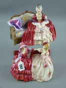 A Royal Doulton figurine 'The Gossips' HN2025, 14 x 20 cms (head to one figure re-glued) and another